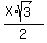 %28X%2Asqrt%283%29%29%2F2