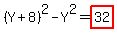 %28Y%2B8%29%5E2-Y%5E2=highlight_red%28+32+%29