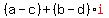 %28a-c%29%2B%28b-d%29%2Ared%28i%29