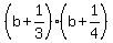 %28b%2B1%2F3%29%28b%2B1%2F4%29