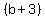 %28b+%2B+3%29