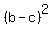 %28b+-+c%29%5E2