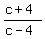 %28c%2B4%29%2F%28c-4%29