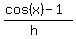 %28cos%28x%29+-+1%29%2F%28h%29
