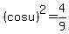 %28cos+u%29%5E2=4%2F9