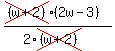 %28cross%28%28w%2B2%29%29%282w-3%29%29%2F%282%2Across%28%28w%2B2%29%29%29