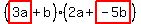 %28highlight%283a%29%2Bb%29%282a%2Bhighlight%28-5b%29%29