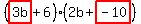 %28highlight%283b%29%2B6%29%282b%2Bhighlight%28-10%29%29