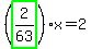 %28highlight_green%28+2%2F63+%29%29%2Ax=2