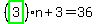 %28highlight_green%28+3+%29%29%2An%2B3=36