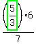 %28highlight_green%28+5%2F3+%29%29%2F7%2A6