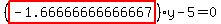 %28highlight_red%28+-1.66666666666667+%29%29%2Ay-5=0