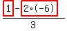 %28highlight_red%28+1+%29-highlight_red%28+2%2A-6+%29%29%2F3