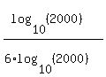 %28log%2810%2C%282000%29%29%29%2F%286%2Alog%2810%2C%282000%29%29%29
