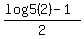 %28log5%282%29-1%29%2F2
