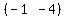 %28matrix%281%2C2%2C-1%2C-4%29%29
