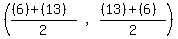 %28matrix%281%2C3%2C++++++%28%286%29%2B%2813%29%29%2F2%2C+++%27%2C%27%2C+%28%2813%29%2B%286%29%29%2F2%29%29