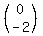 %28matrix%282%2C1%2C0%2C-2%29%29