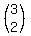 %28matrix%282%2C1%2C3%2C2%29%29