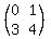 %28matrix%282%2C2%2C0%2C1%2C3%2C4%29%29