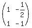 %28matrix%282%2C2%2C1%2C-1%2F2%2C1%2C-1%29%29