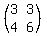 %28matrix%282%2C2%2C3%2C3%2C4%2C6%29%29