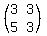 %28matrix%282%2C2%2C3%2C3%2C5%2C3%29%29