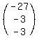 %28matrix%283%2C1%2C%0D%0A-27%2C-3%2C-3%29%29%0D%0A
