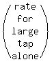 %28matrix%285%2C1%2C%0D%0A%0D%0Arate%2Cfor%2Clarge%2Ctap%2Calone%29%29