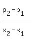 %28p%5B2%5D+-+p%5B1%5D%29+%2F+%28x%5B2%5D+-+x%5B1%5D%29