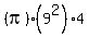 %28pi%29%2A%289%5E2%29%2A4