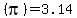 (pi) = 3.14
