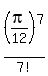 %28pi%2F12%29%5E7%2F7%21