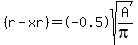 %28r-xr%29=%2B-0.5sqrt%28A%2Fpi%29