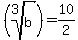 %28root%283%2Cb%29%29+=+10%2F2+