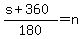 %28s%2B360%29%2F180=n