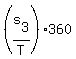 (s[3]/T)*360