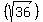 %28sqrt%2836%29%29