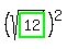 %28sqrt%28highlight_green%28+12+%29%29%29%5E2