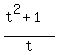 %28t%5E2%2B1%29%2Ft