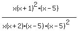 %28x%28x%2B1%29%5E2%28x-5%29%29%2F%28x%28x%2B2%29%28x-5%29%28x-5%29%5E2%29