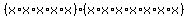 %28x%2Ax%2Ax%2Ax%2Ax%29%2A%28x%2Ax%2Ax%2Ax%2Ax%2Ax%2Ax%29