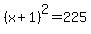 %28x%2B1%29%5E2=225