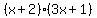%28x%2B2%29%283x%2B1%29