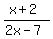 %28x%2B2%29%2F%282x-7%29