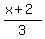 %28x%2B2%29%2F3