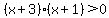 %28x%2B3%29%28x%2B1%29%3E0