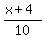 %28x%2B4%29%2F10