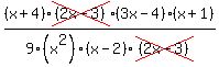 %28x%2B4%29cross%28%282x-3%29%29%283x-4%29%28x%2B1%29%2F9%28x%5E2%29%28x-2%29cross%28%282x-3%29%29