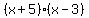 %28x%2B5%29%28x-3%29